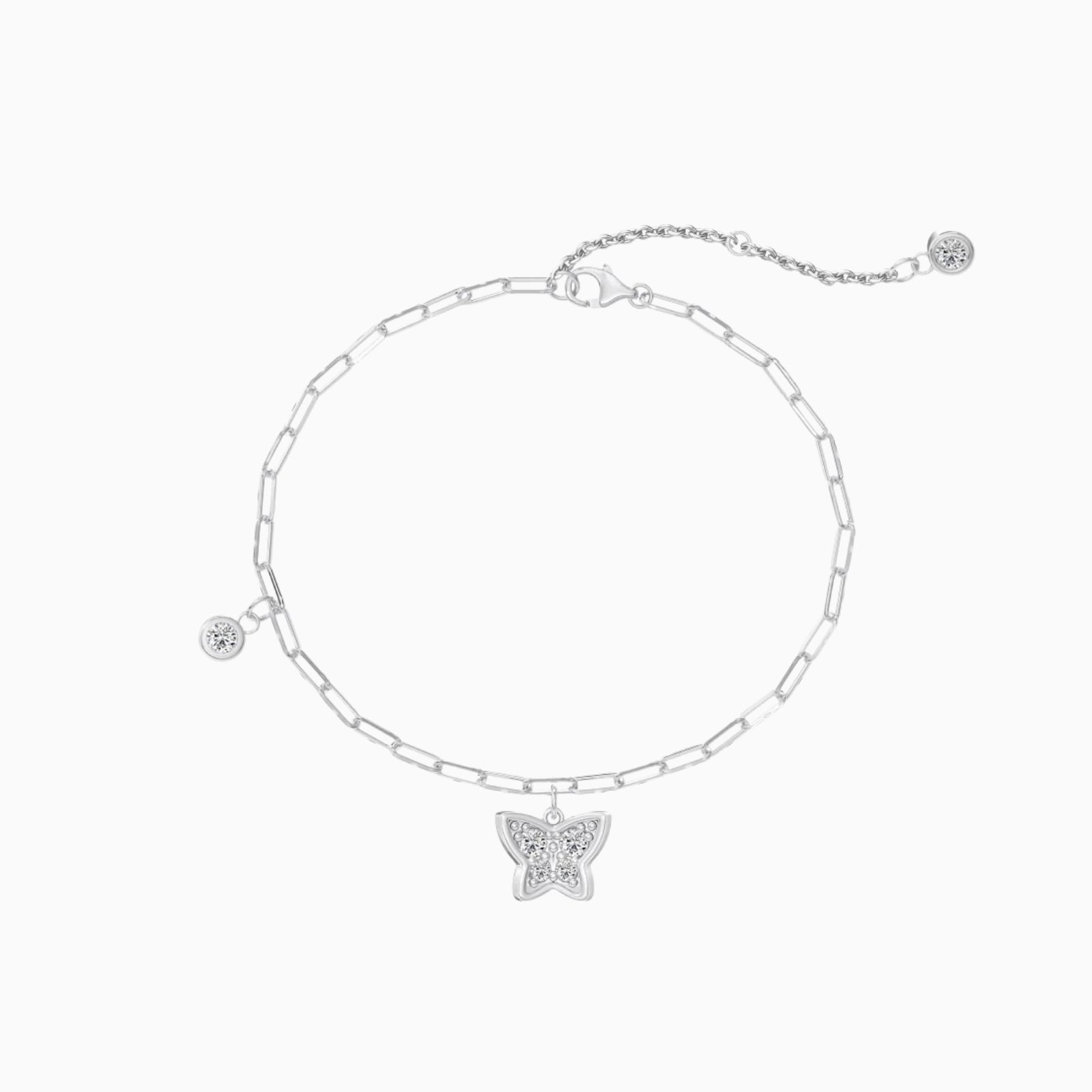 Pave Butterfly Bracelet