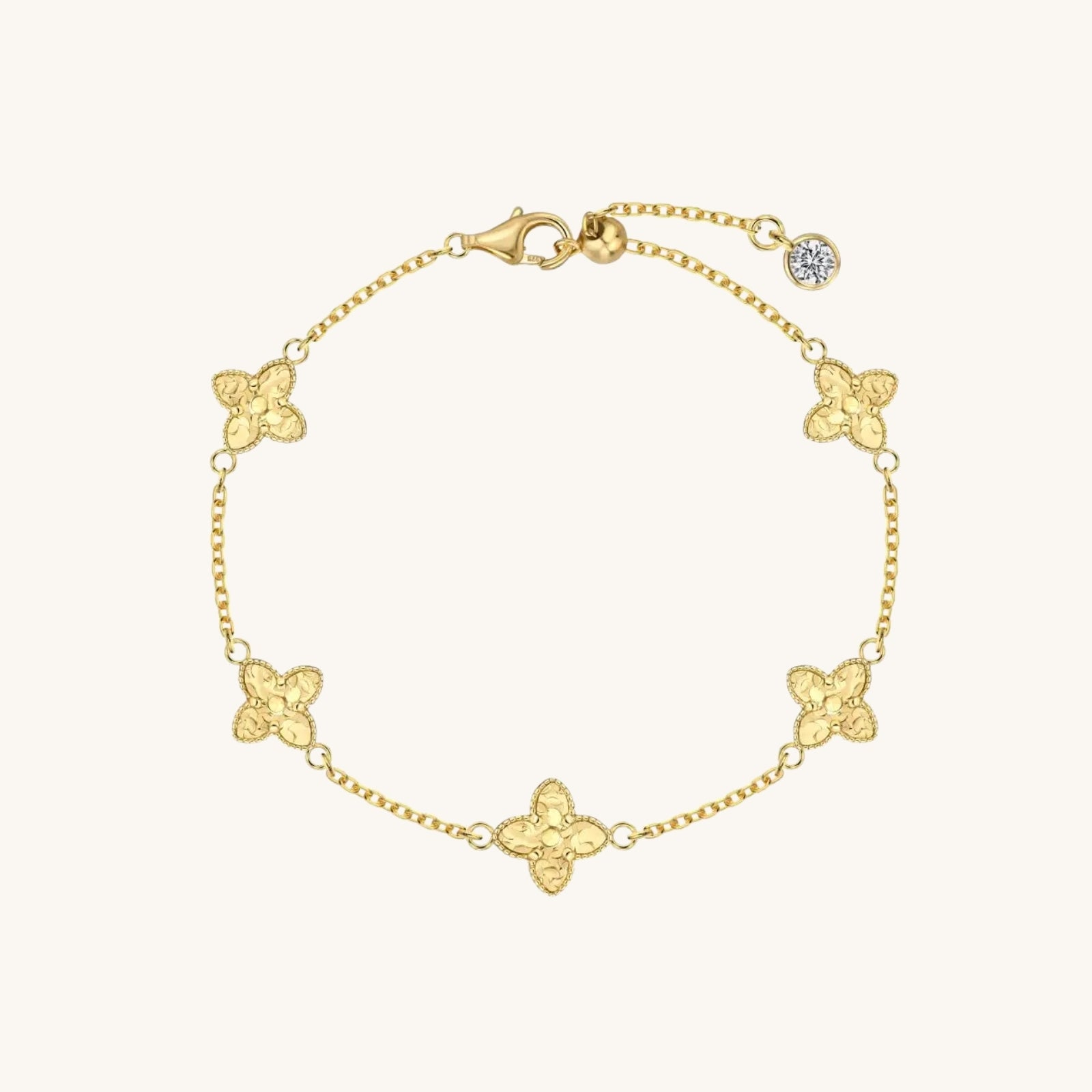 Lucky Four leaf Clover Bracelet