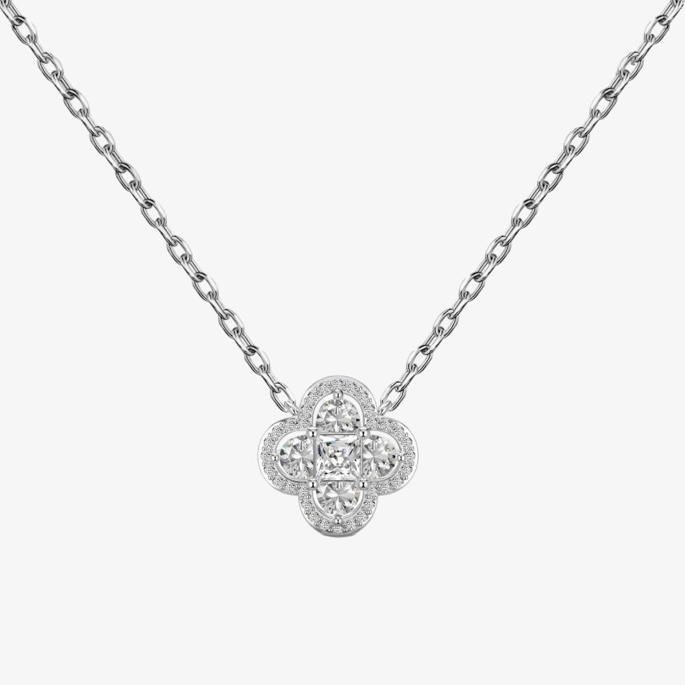 Diamond Clover Necklace