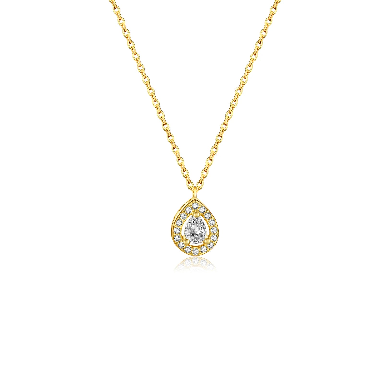 Zircon Diamond Water Necklace
