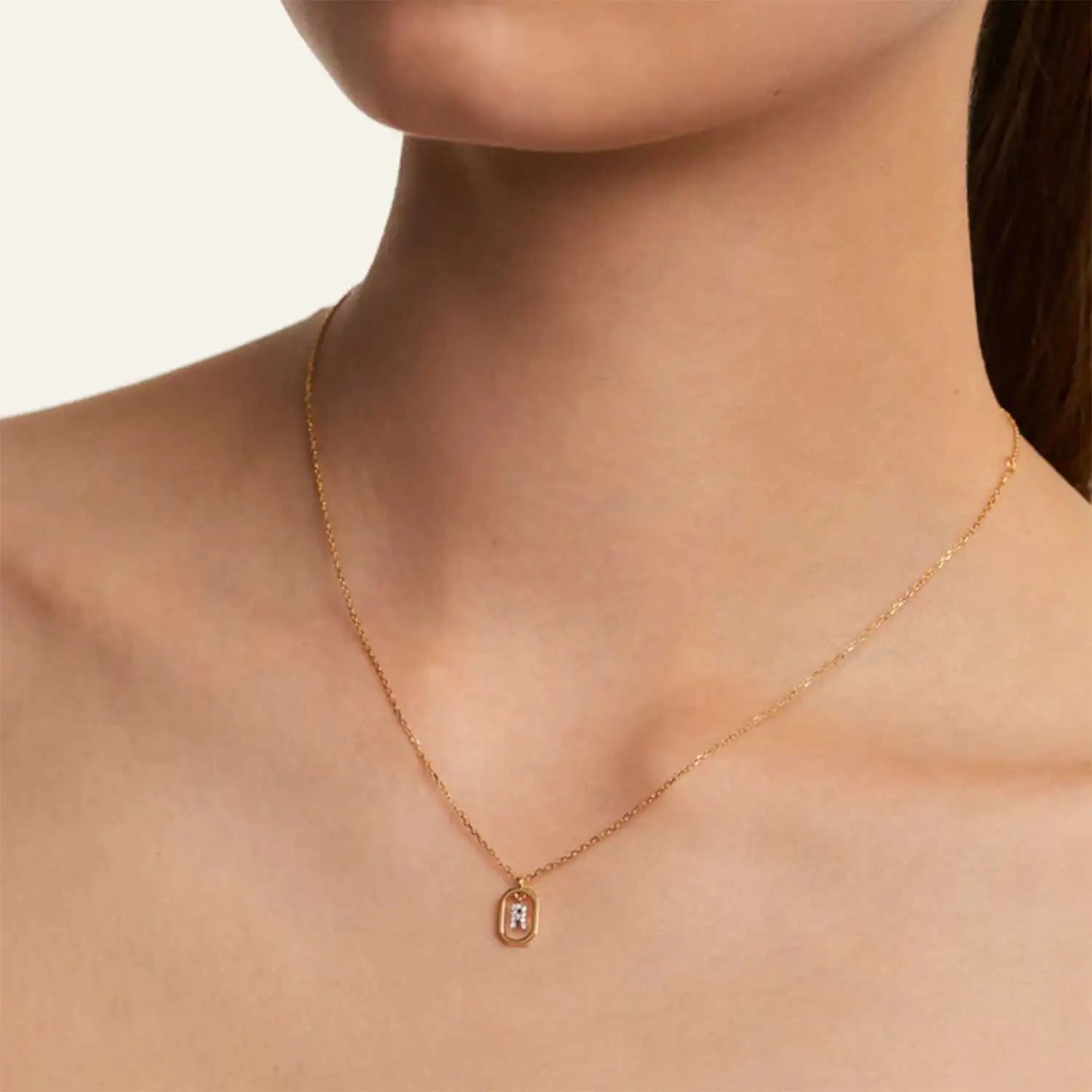 Aurea Initial Pendant