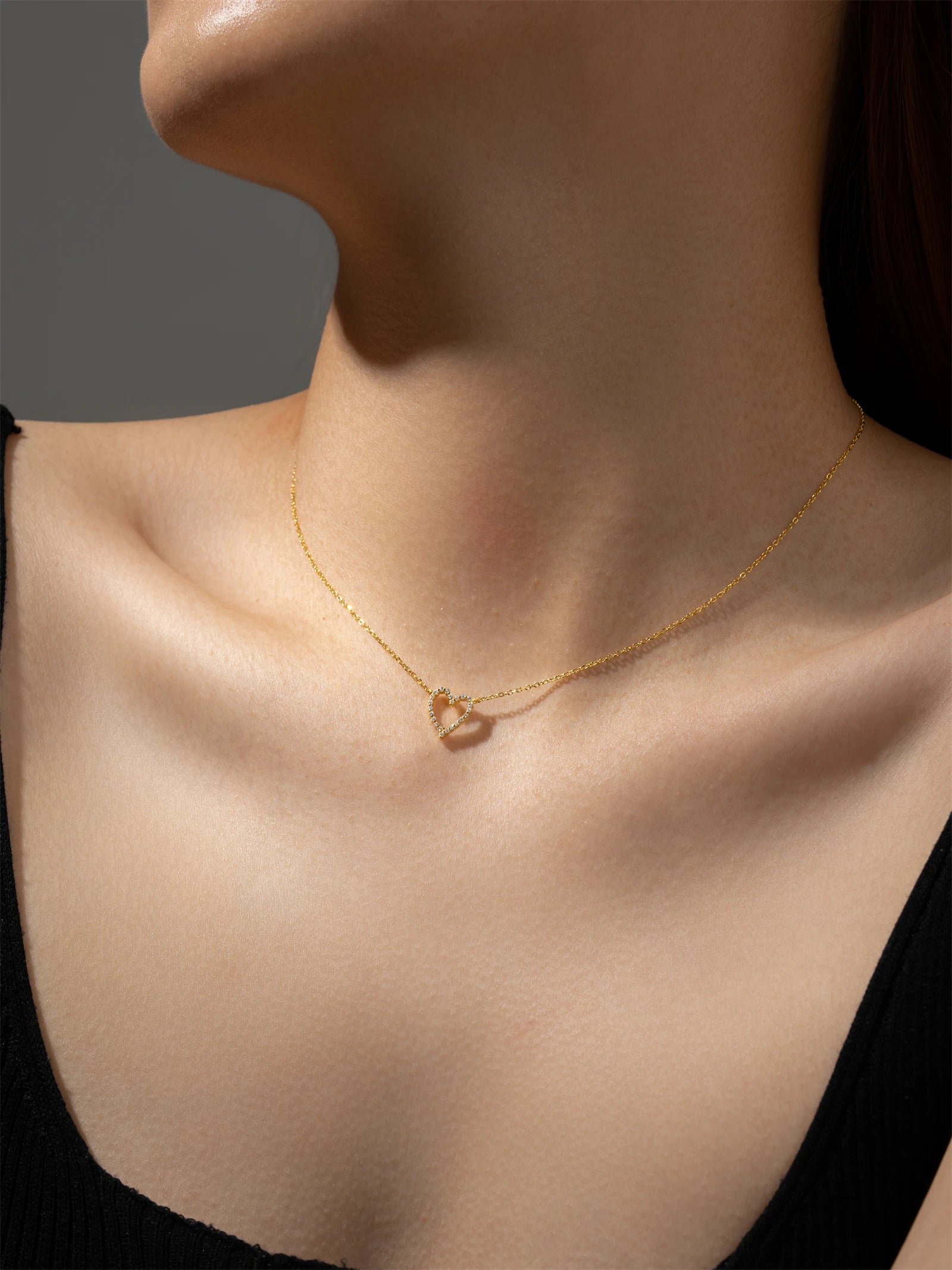 Lyra Heart Necklace