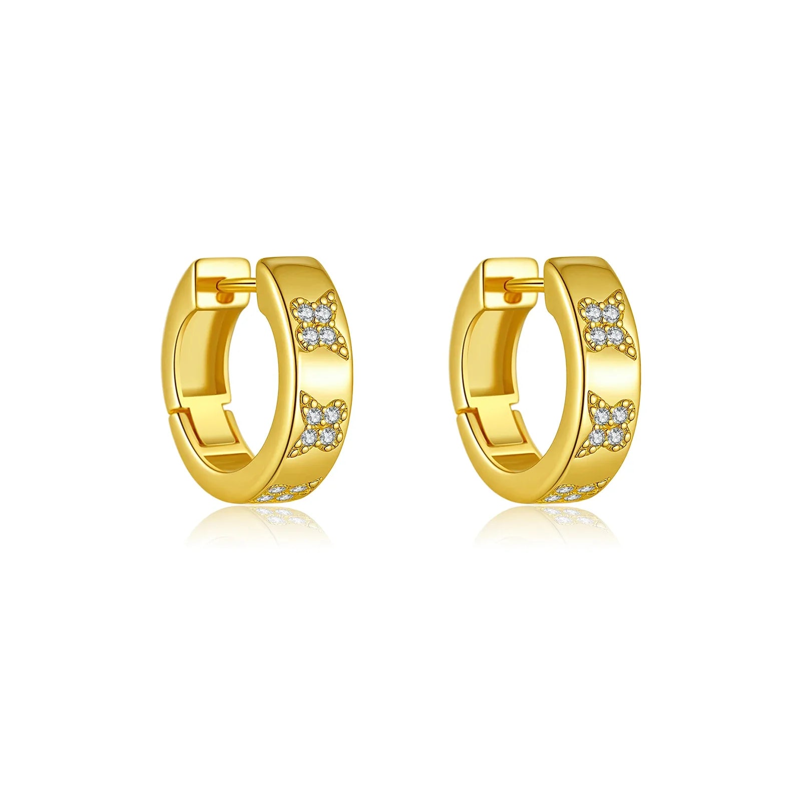 Lunaria Butterfly Earrings