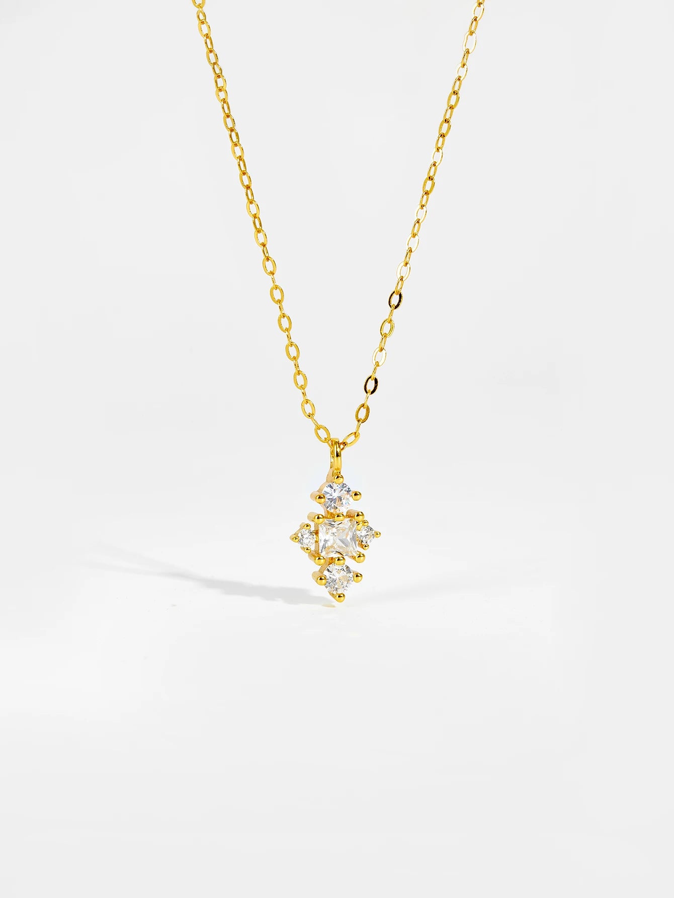 Primo Diamond Cross Necklace