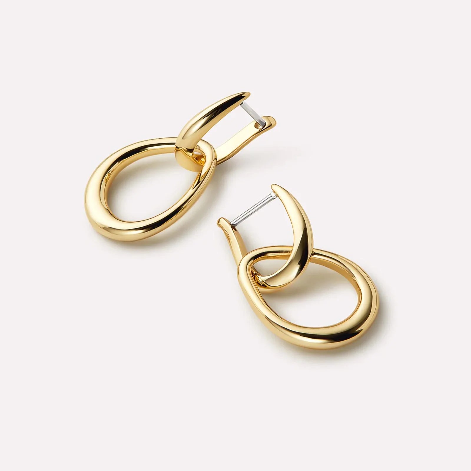 Elisa Duo Hoop Earrings