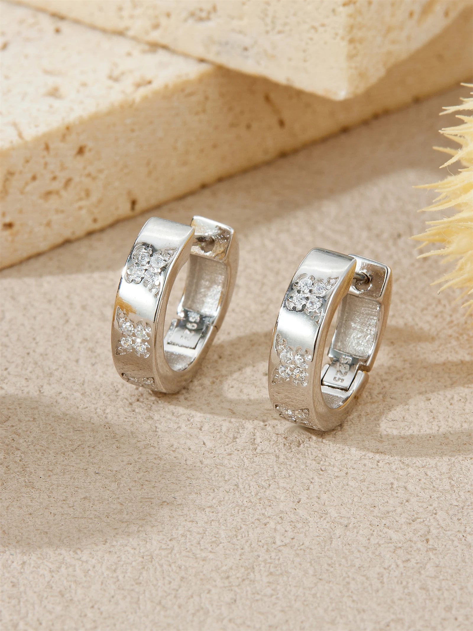 Lunaria Butterfly Earrings