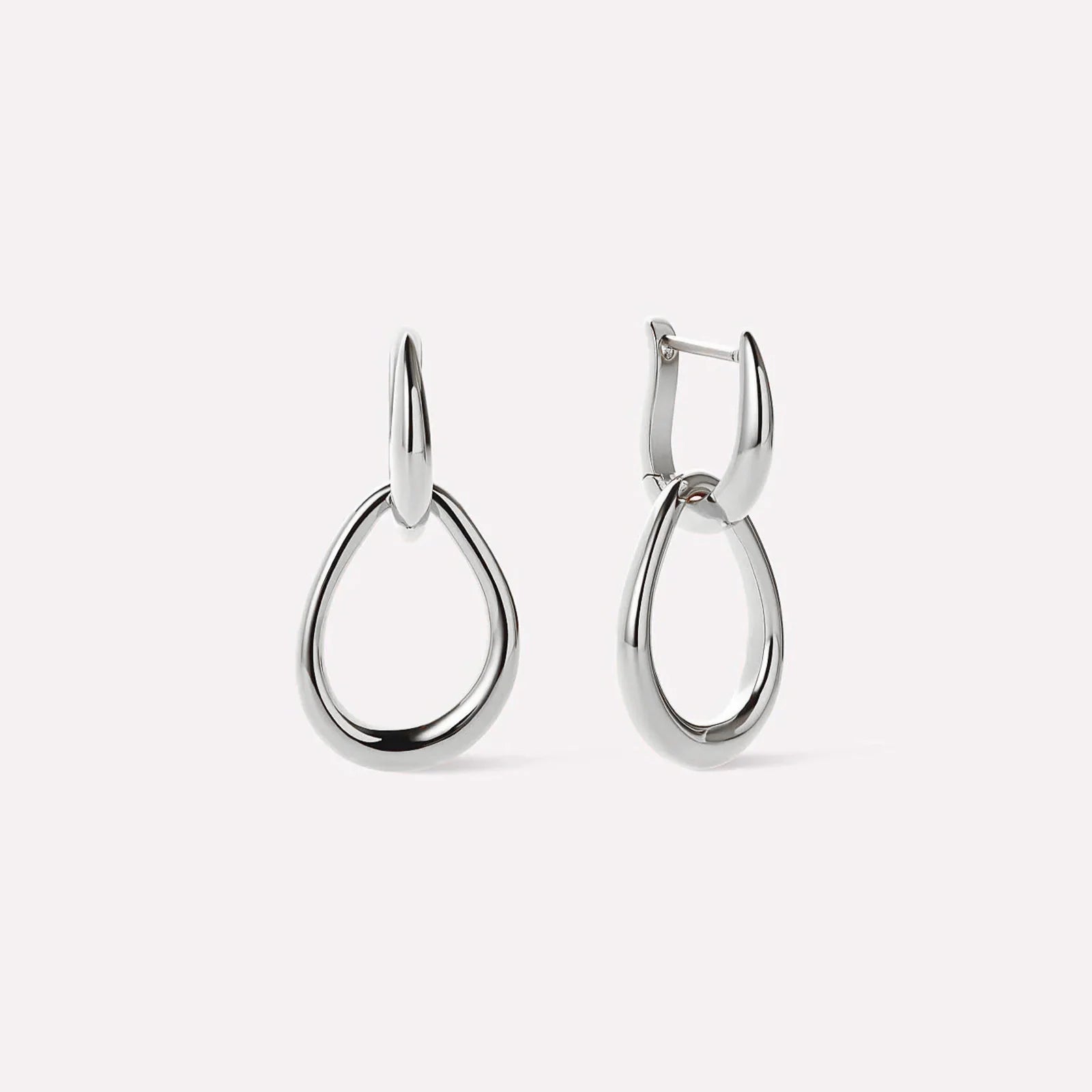 Elisa Duo Hoop Earrings