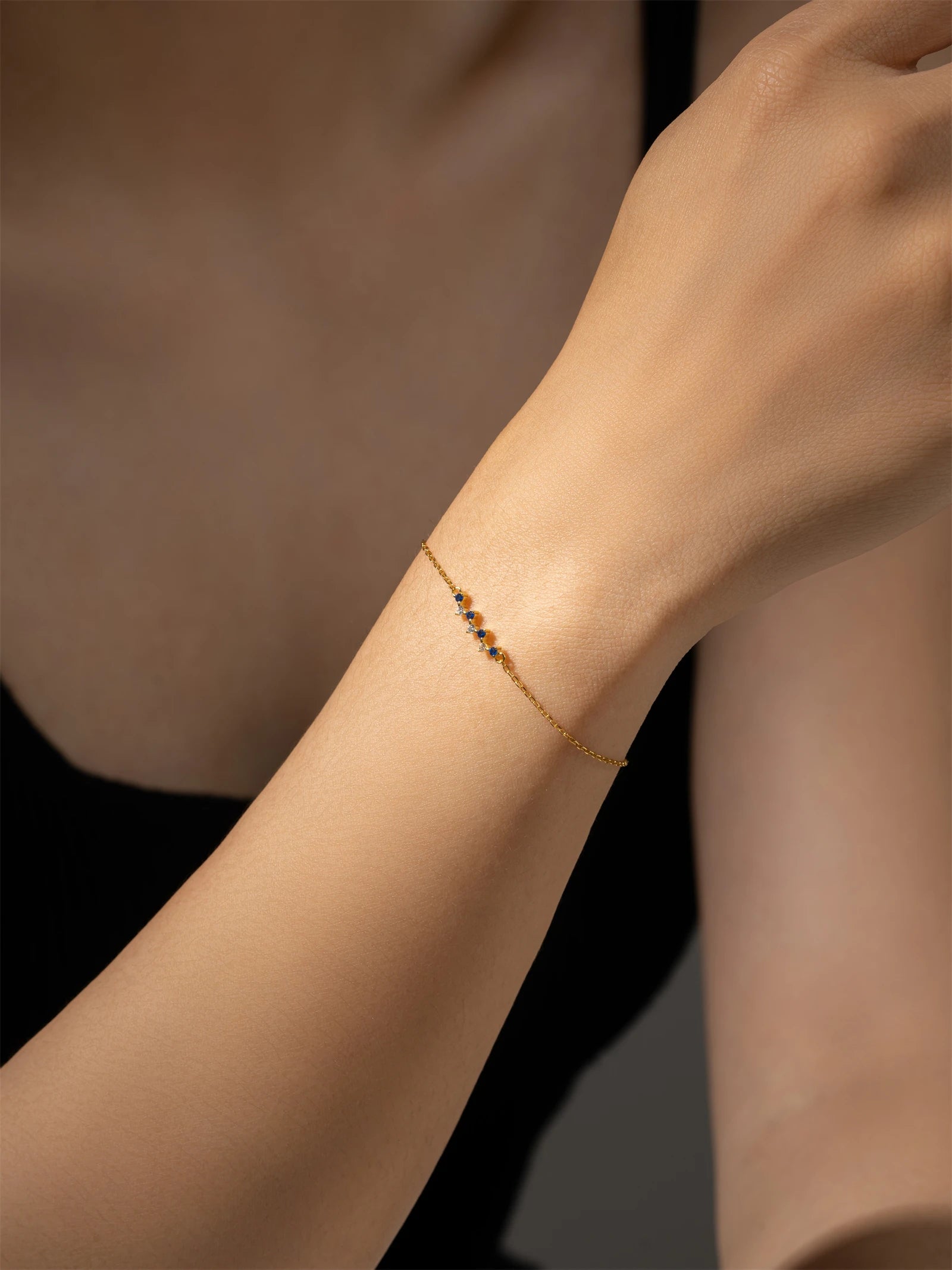 Ivy Blue Diamond Bracelet