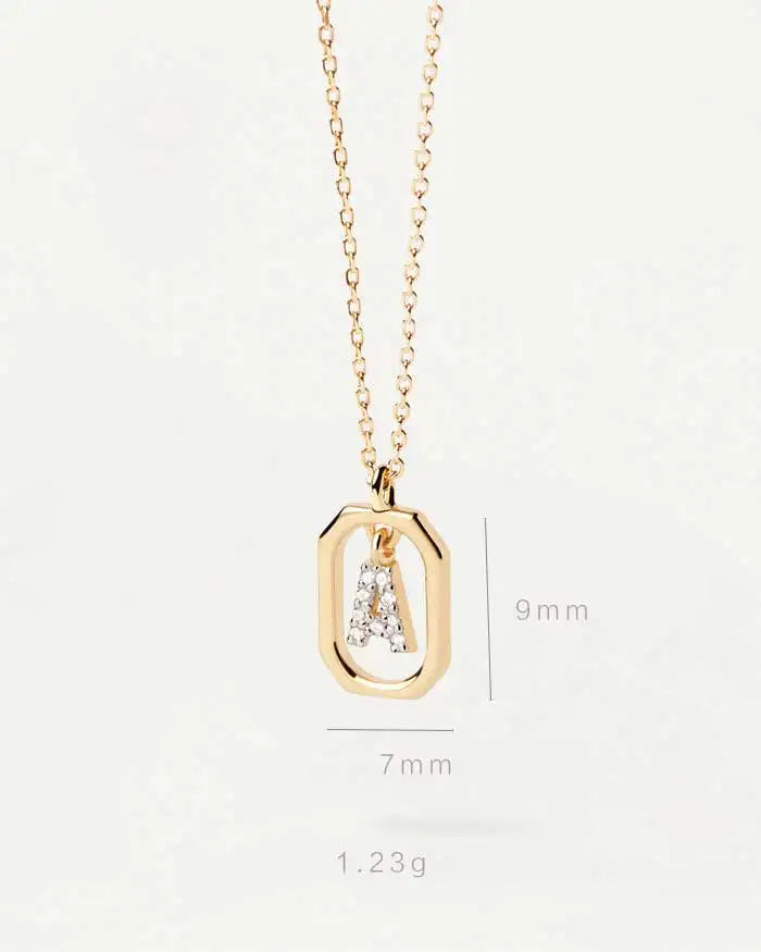Aurea Initial Pendant