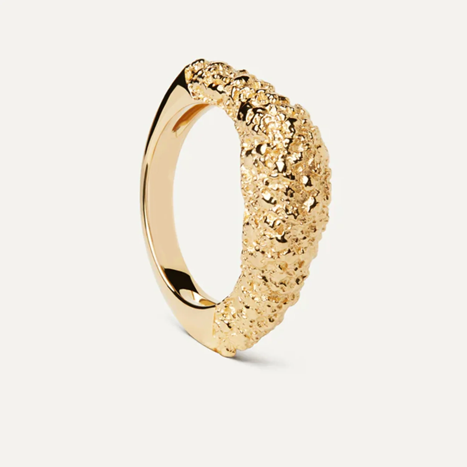 Lunaria Geometric Ring