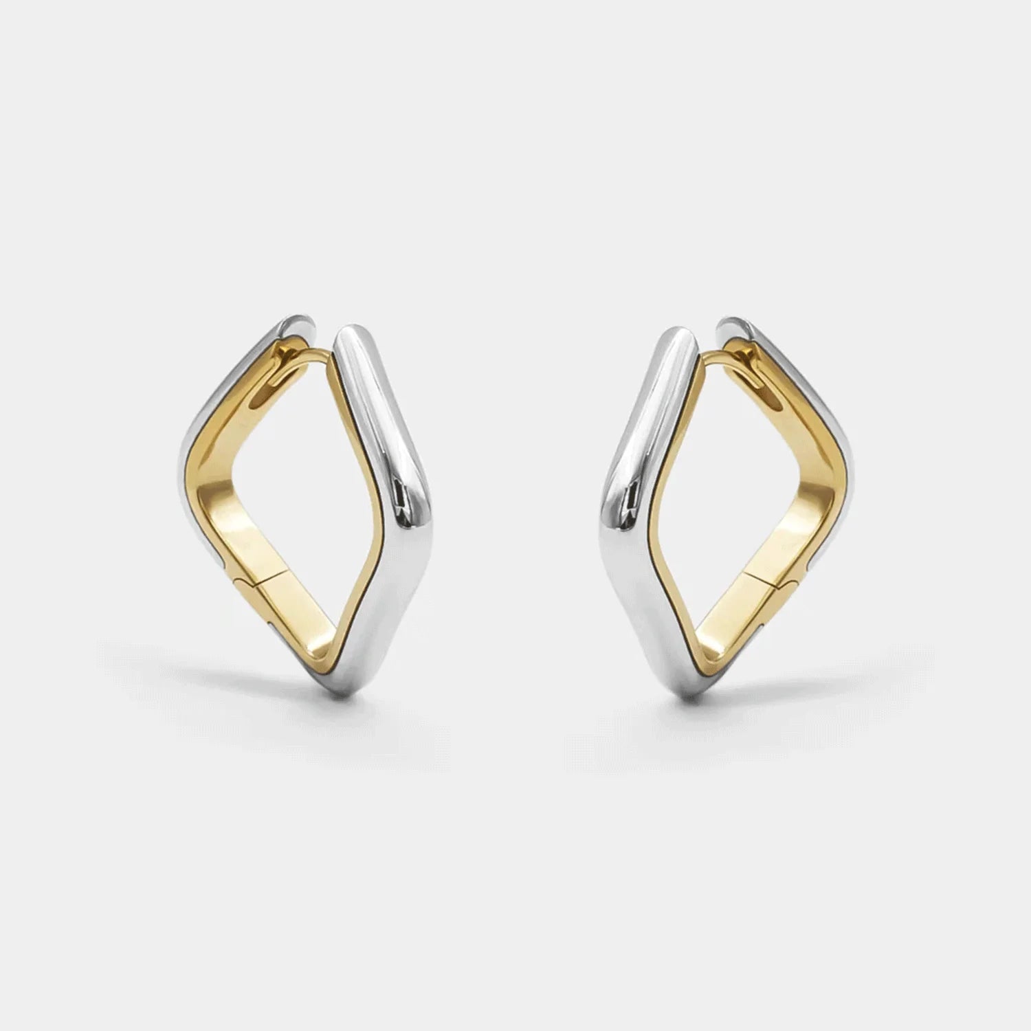 Luxen Irregular Square Earrings