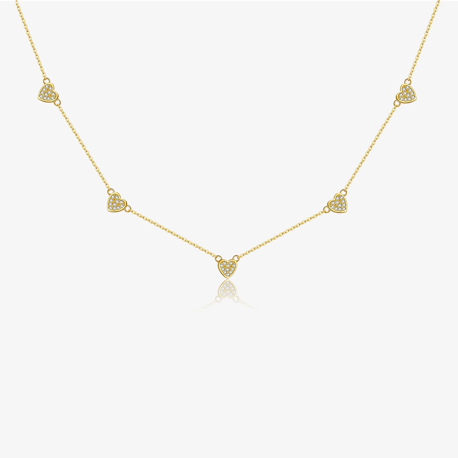 Lunaria Heart Necklace