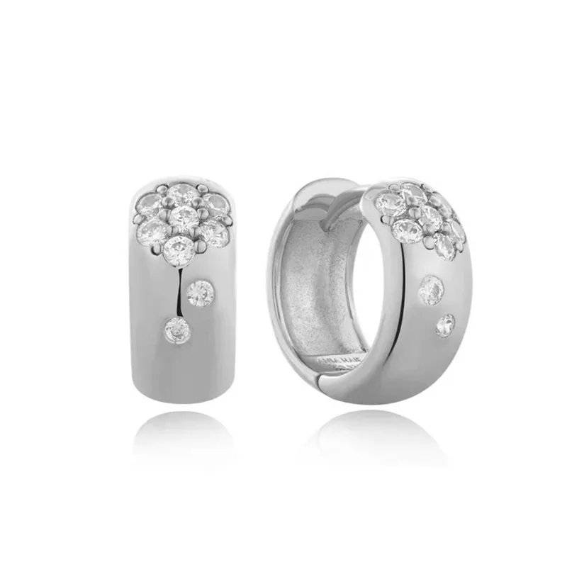 Lyra Thick Hoop Earrings