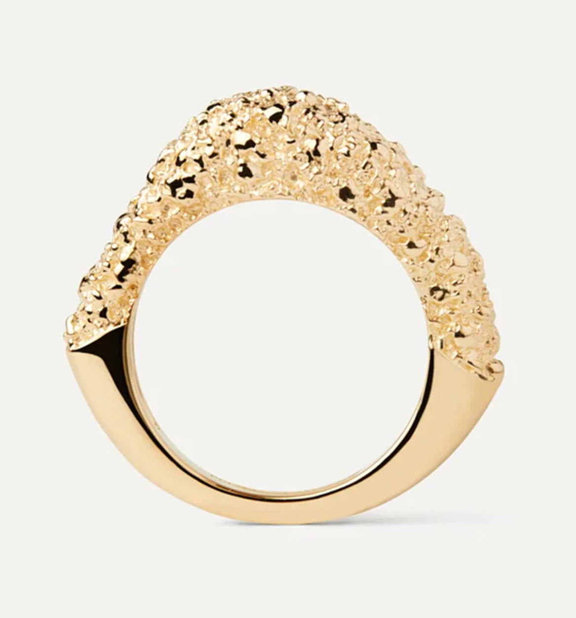 Lunaria Geometric Ring