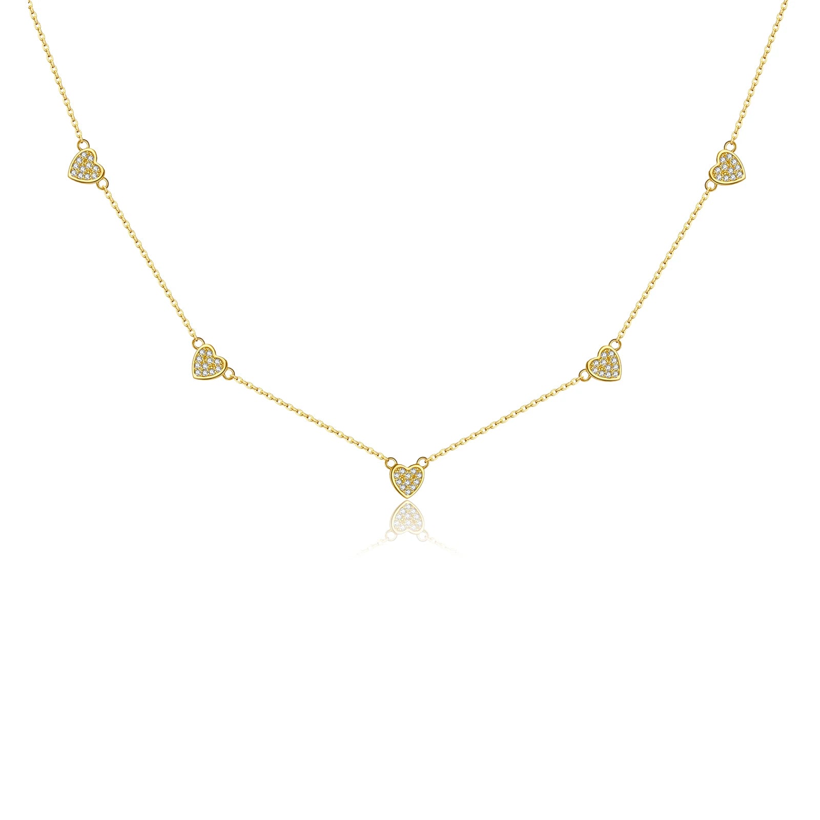 Lunaria Heart Necklace