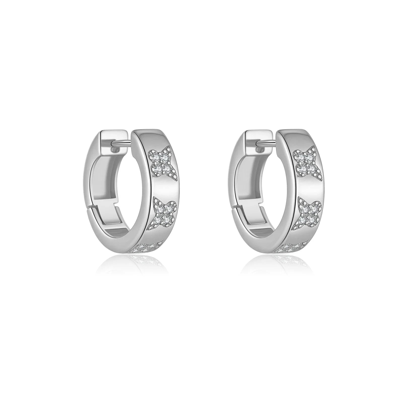 Lunaria Butterfly Earrings