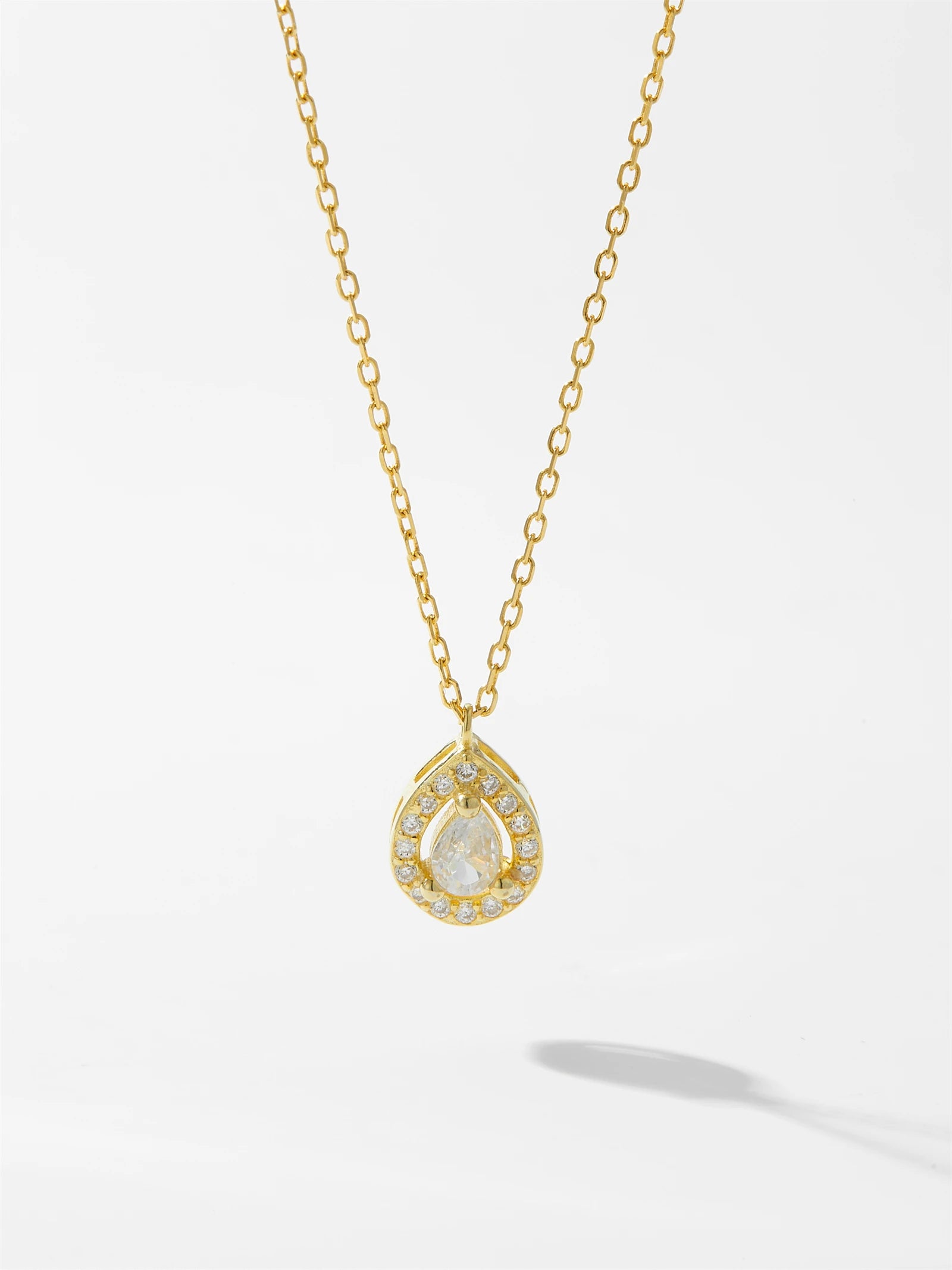 Zircon Diamond Water Necklace