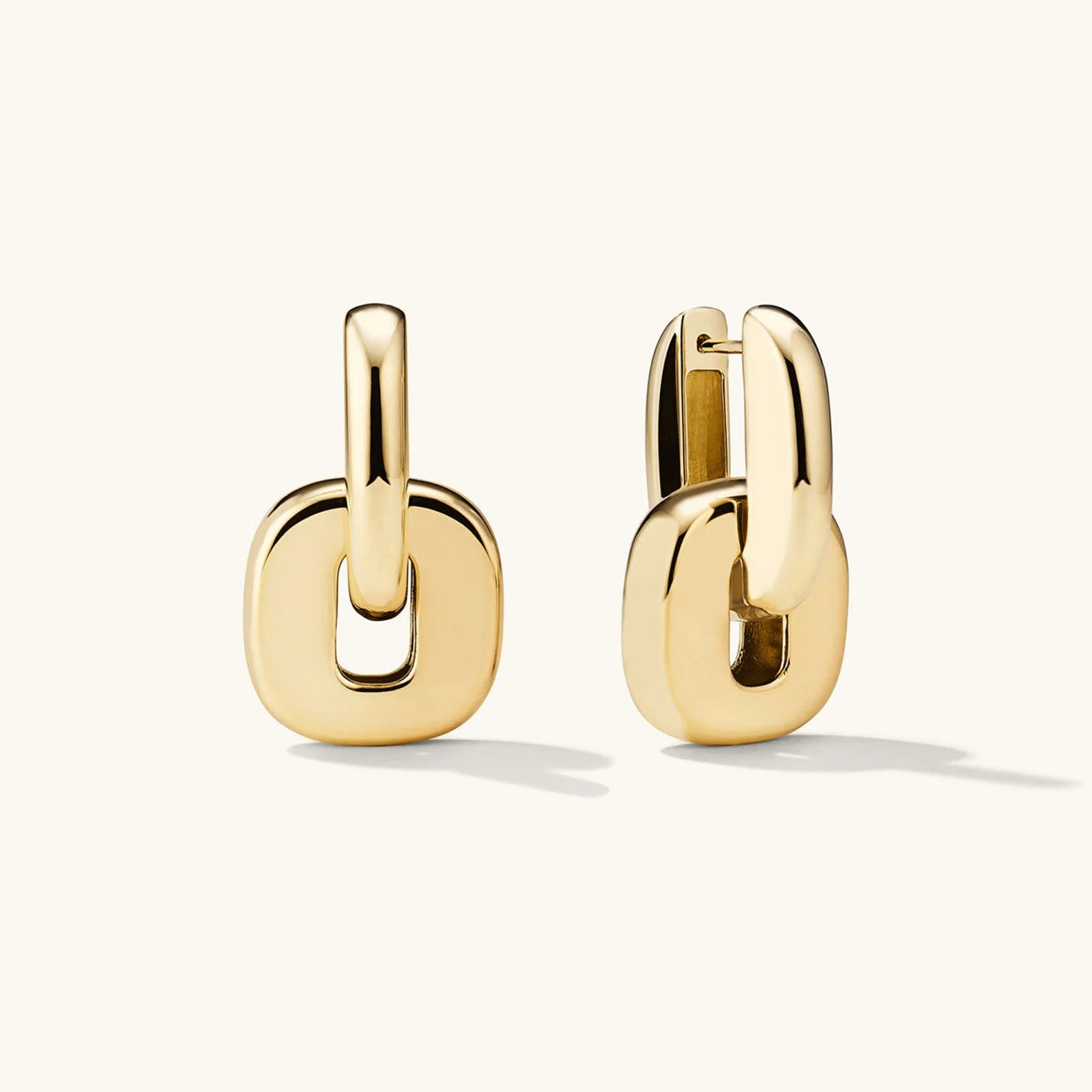 Viora Lock Pad Earrings