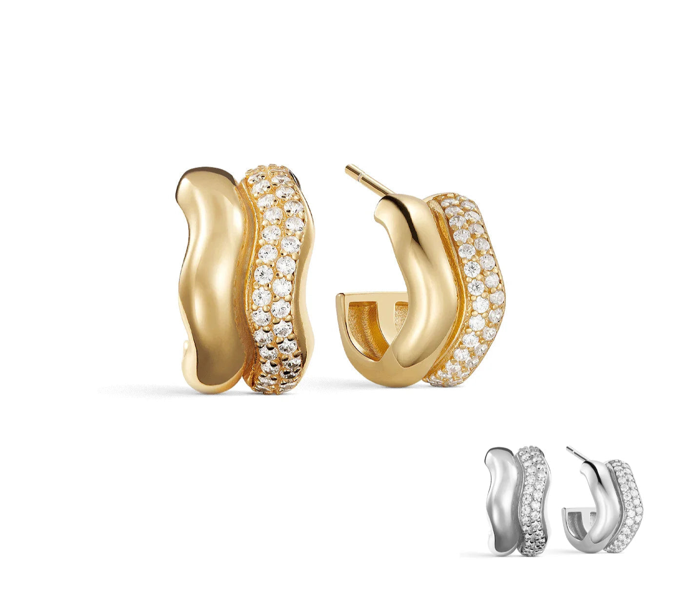 Madison Hoop Earrings