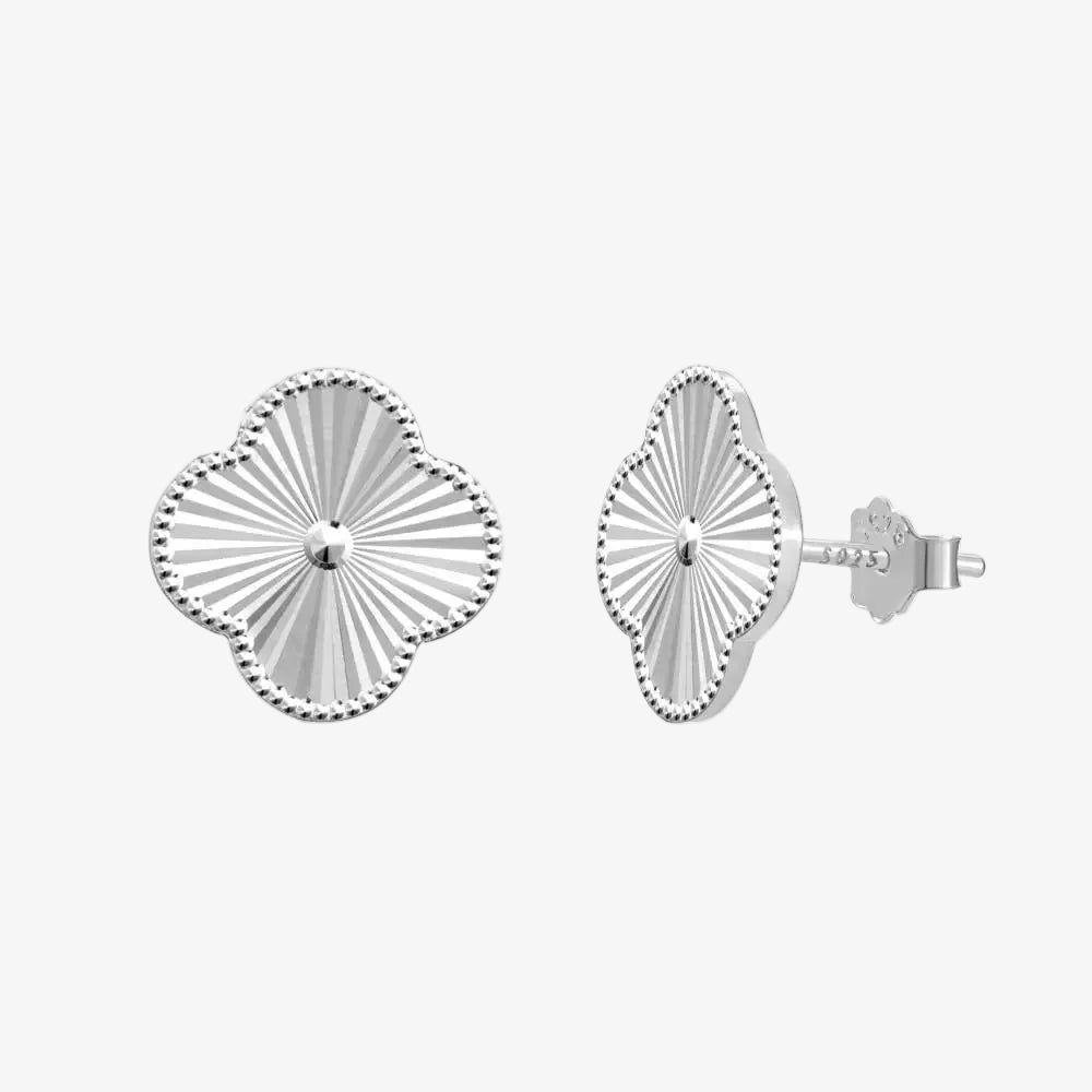 Clover Stud Earrings Ella Maison