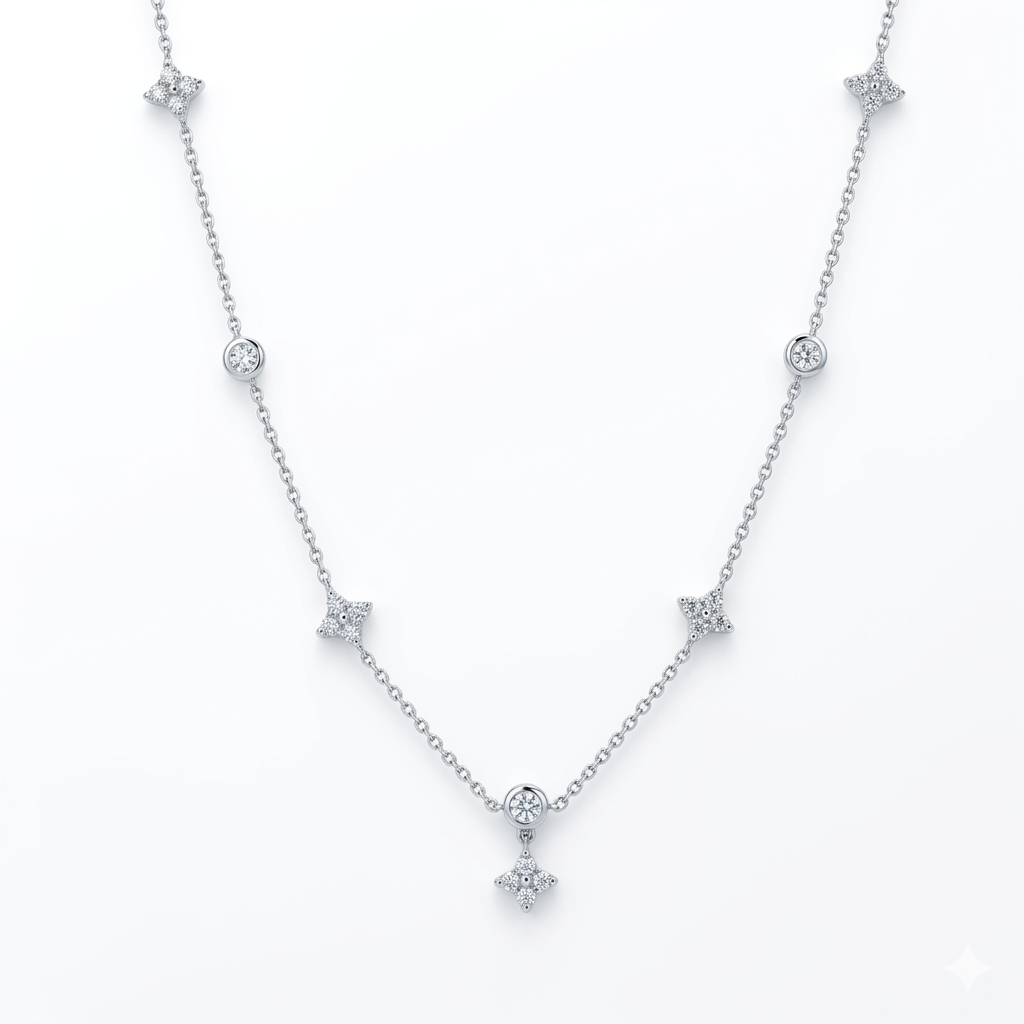 Ivy Clover Necklace