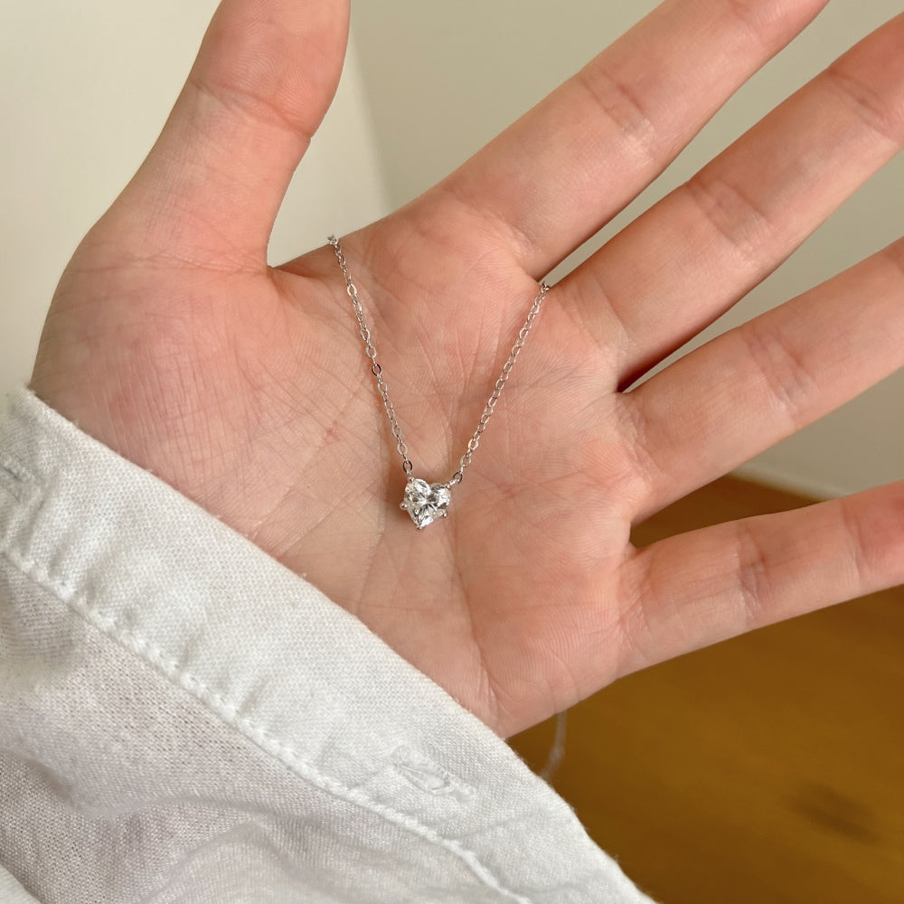 Bella Heart Diamond Necklace