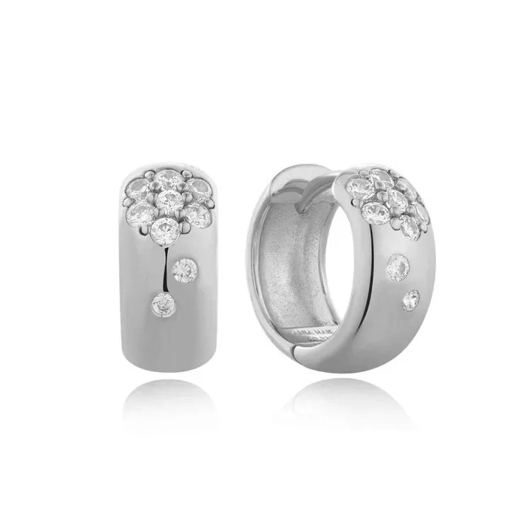 Lyra Thick Hoop Earrings