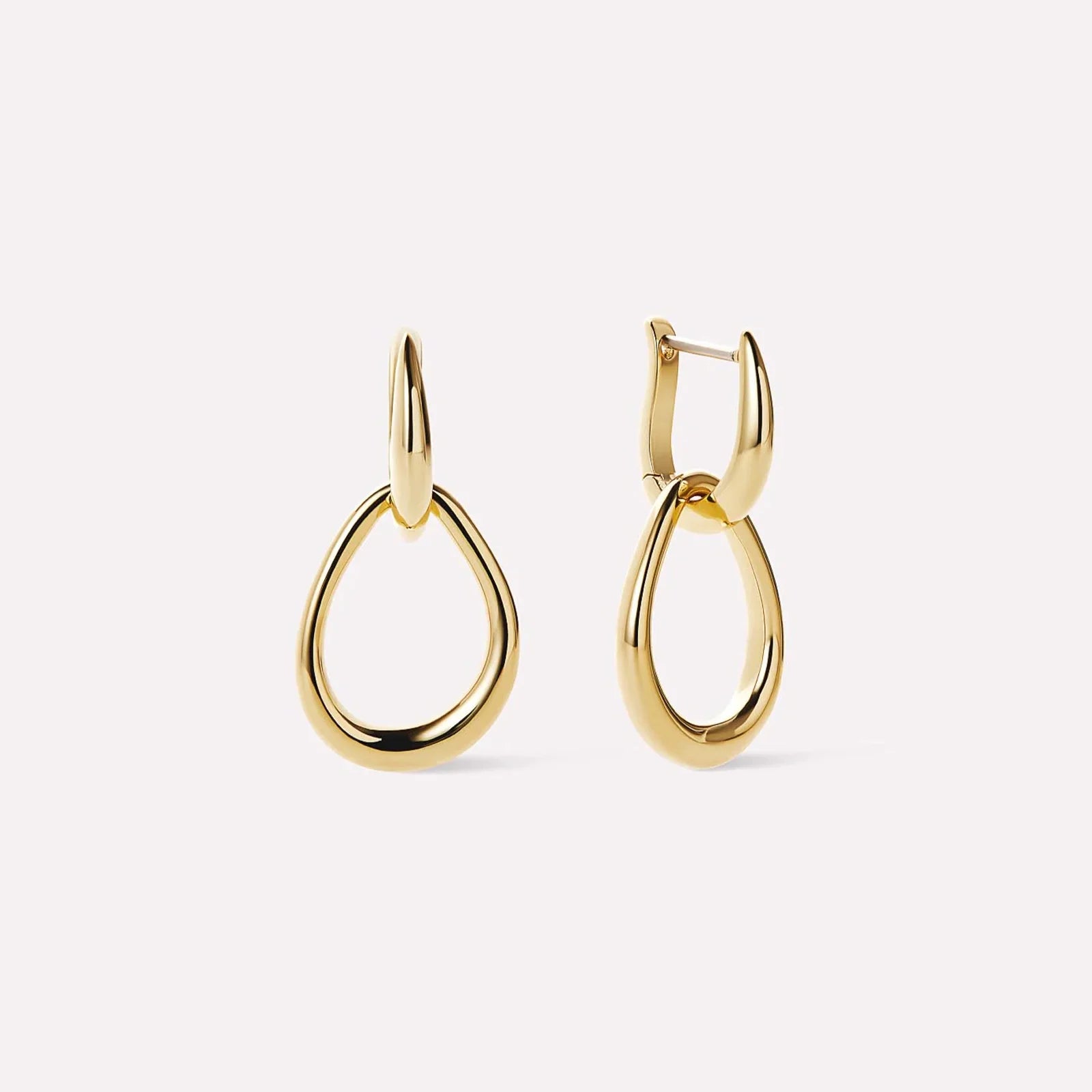Elisa Duo Hoop Earrings