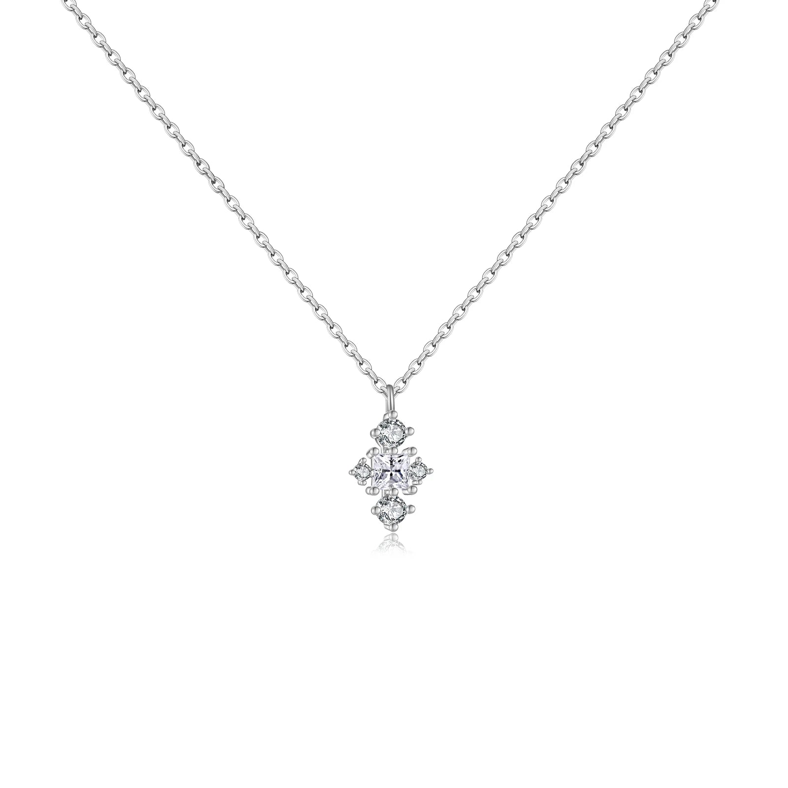 Primo Diamond Cross Necklace