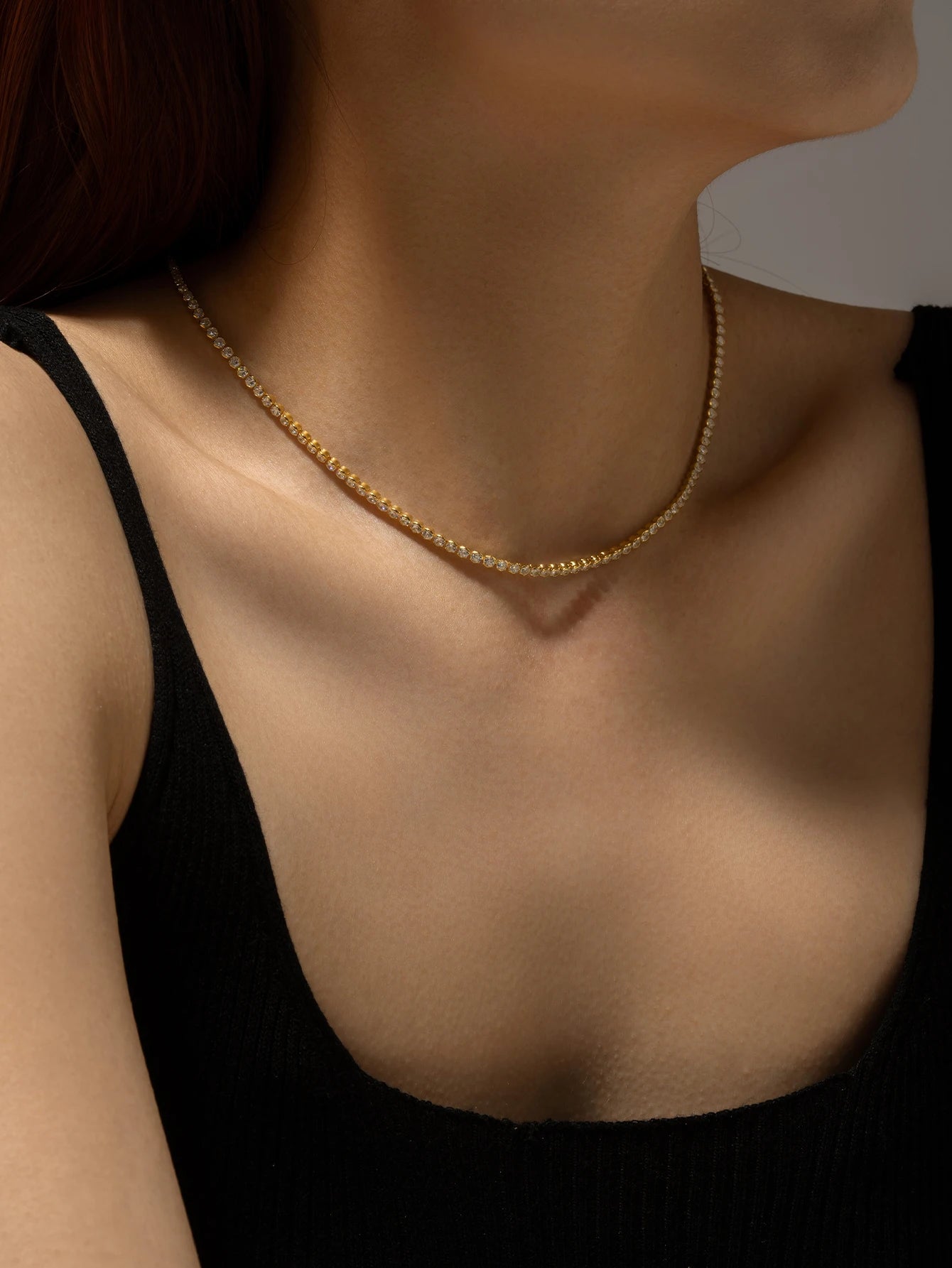 Tennis Choker Necklacer