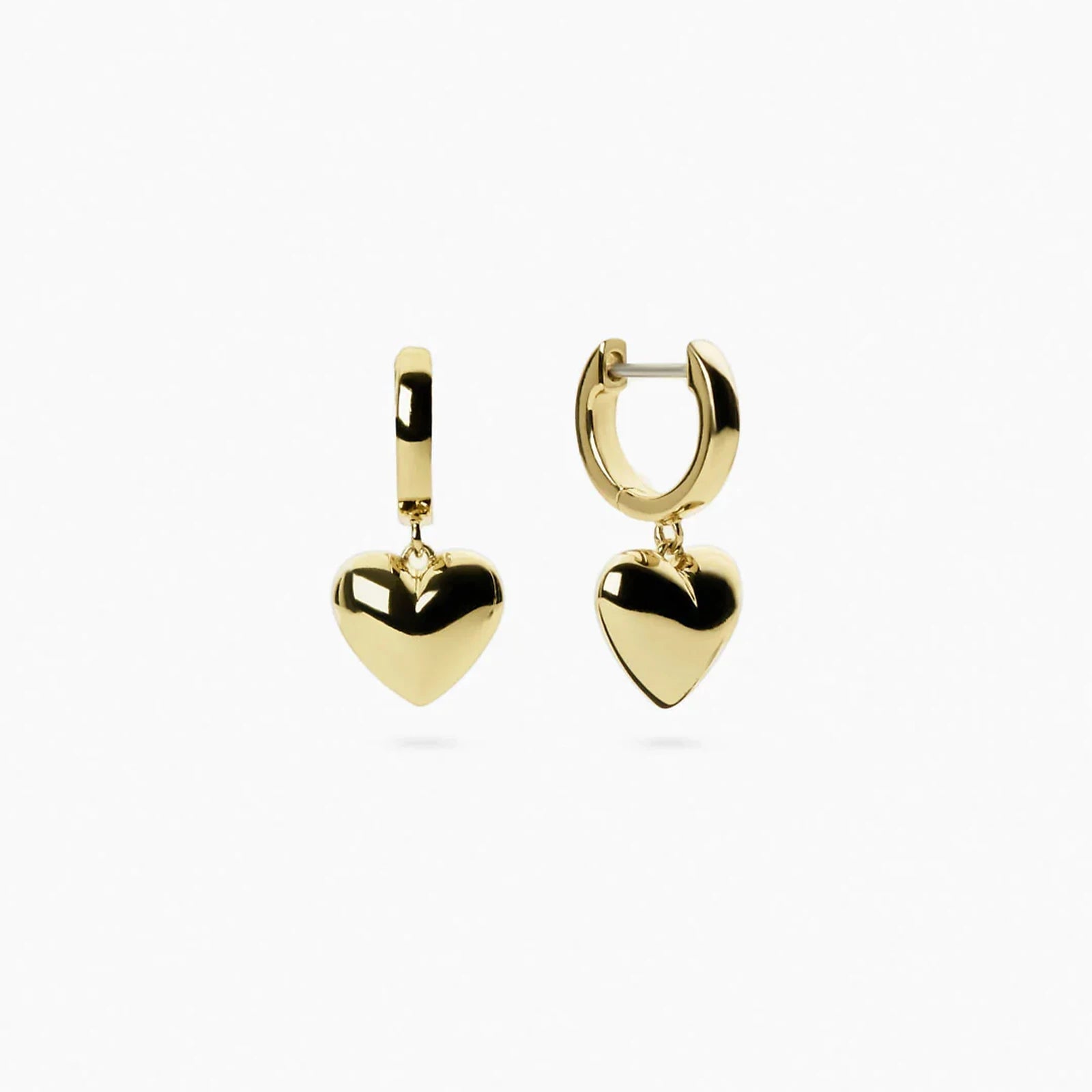 Aurelia Heart Hoop Earrings - Ella Maison