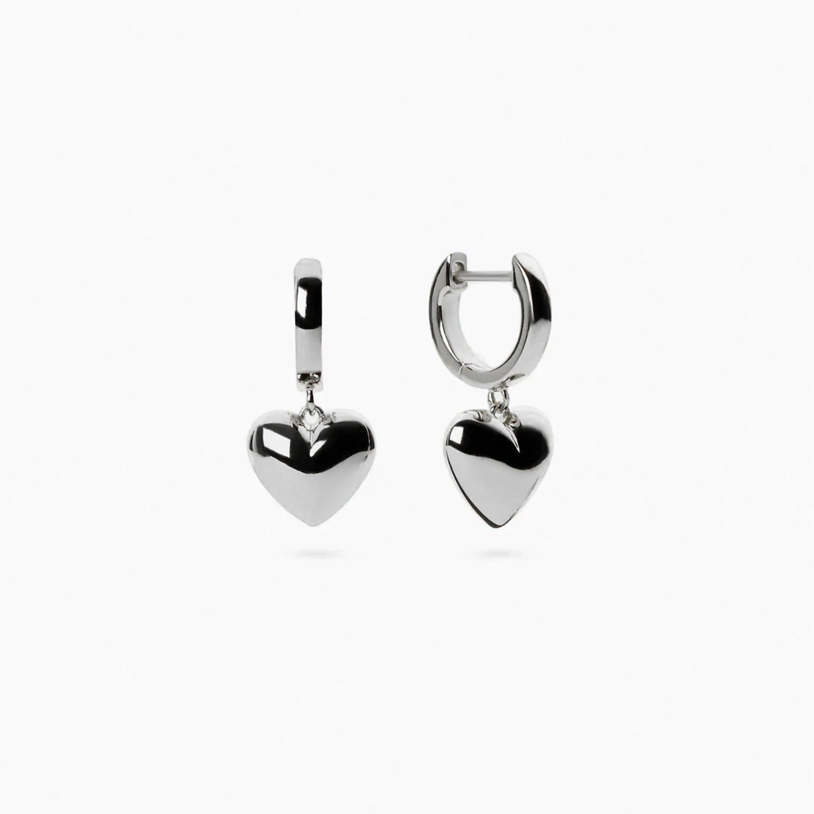 Aurelia Heart Hoop Earrings - Ella Maison