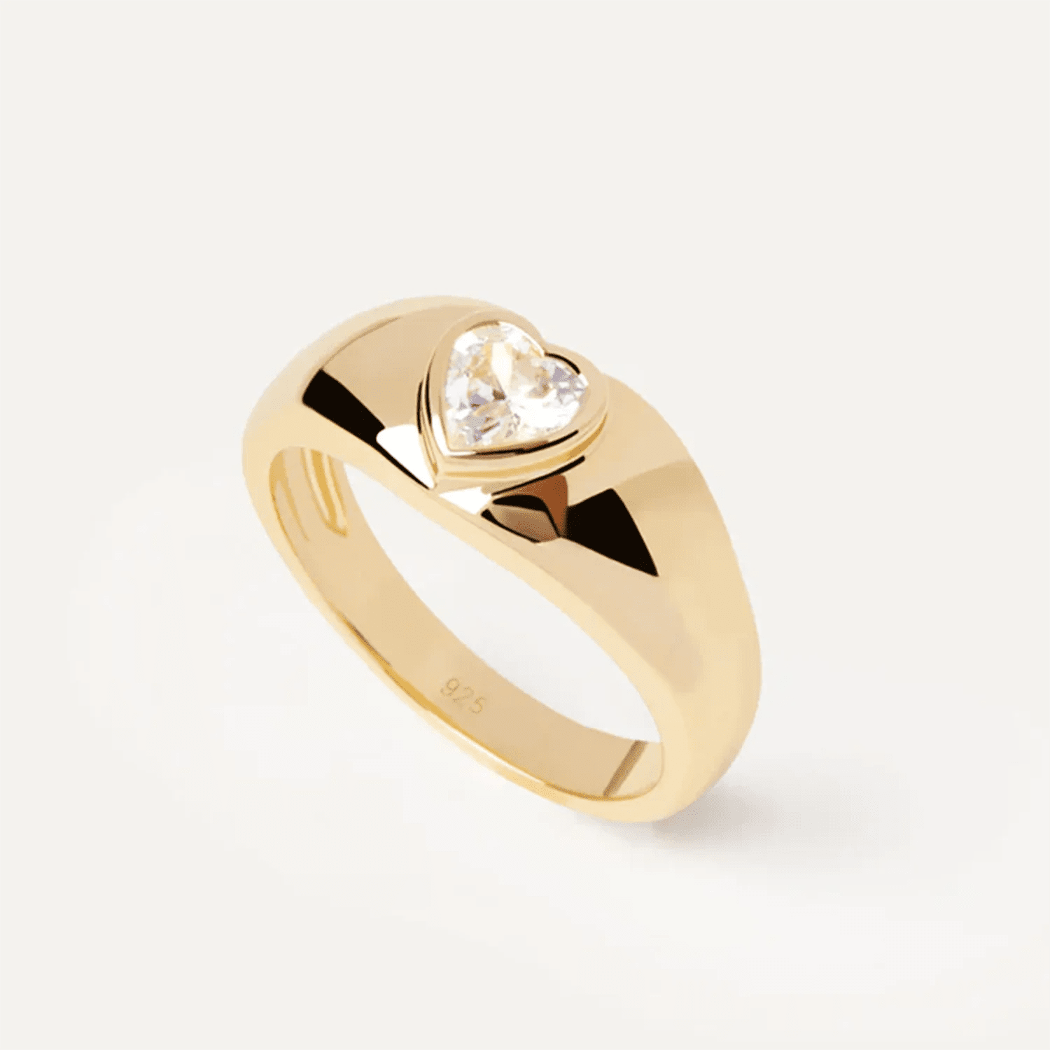Calista Heart Diamond Ring - Ella Maison