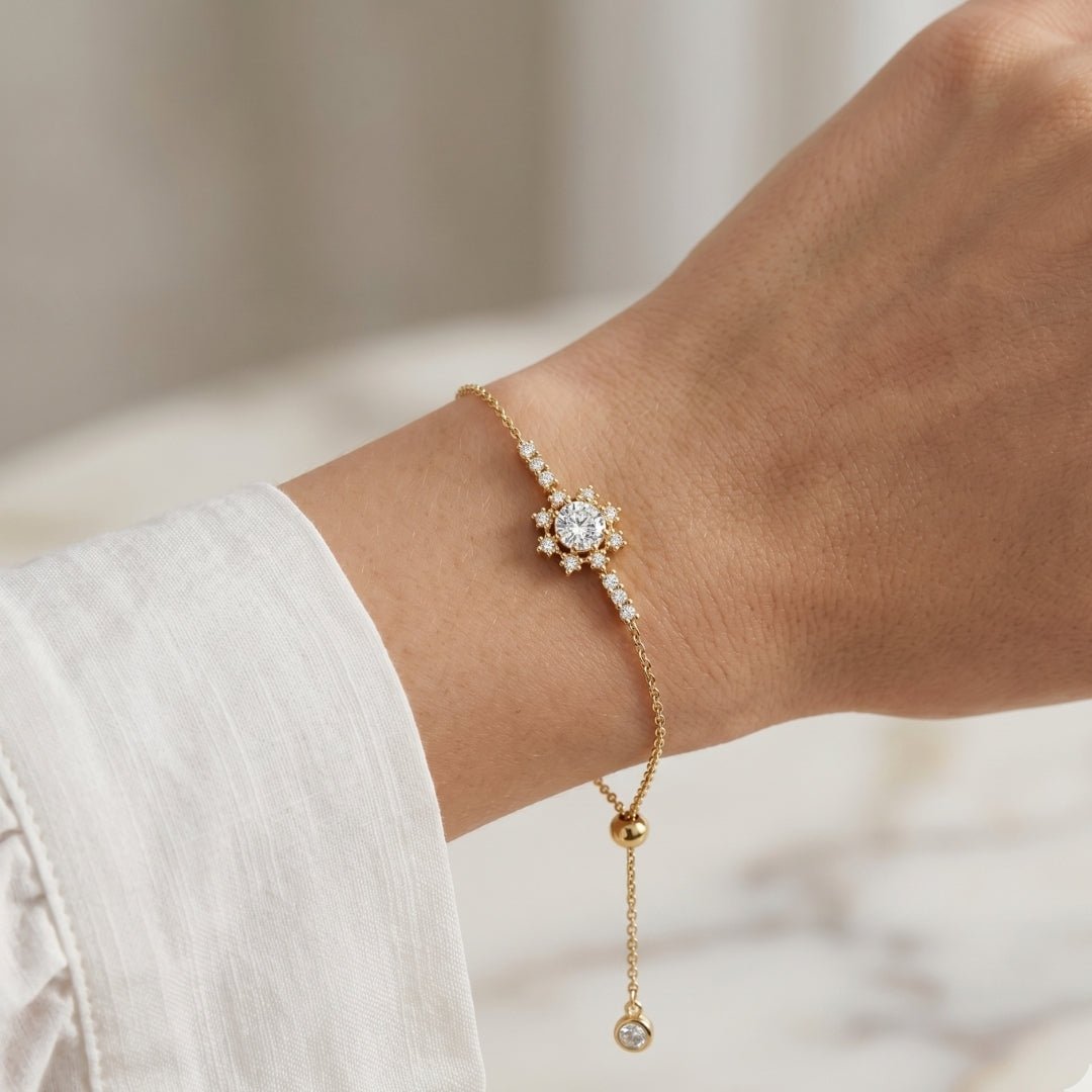 Eunice Diamond Bracelet - Ella Maison