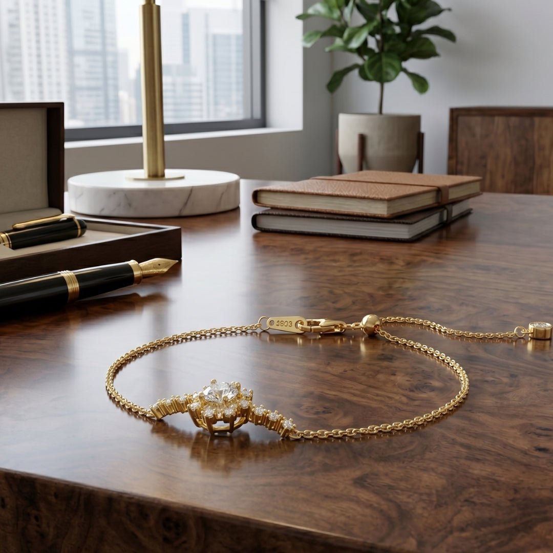 Eunice Diamond Bracelet - Ella Maison