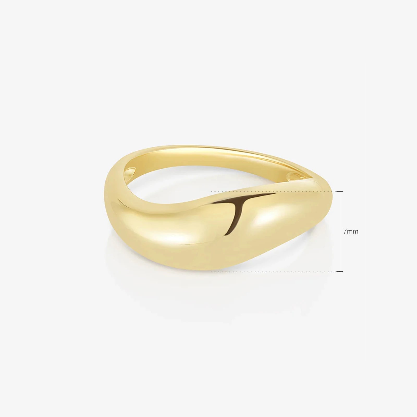 Lyra Silver Ring - Ella Maison