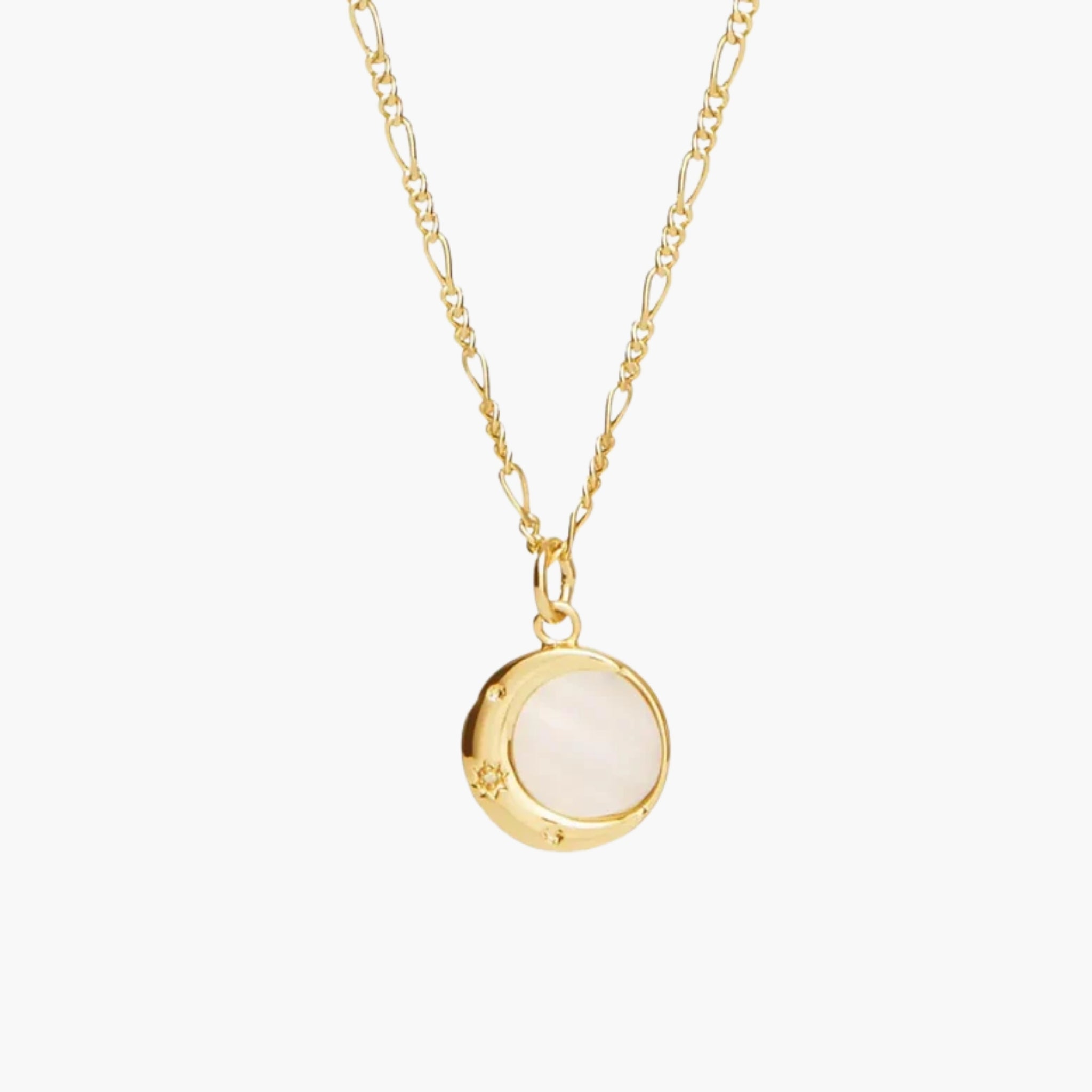 Moon Pendant Necklace - Ella Maison