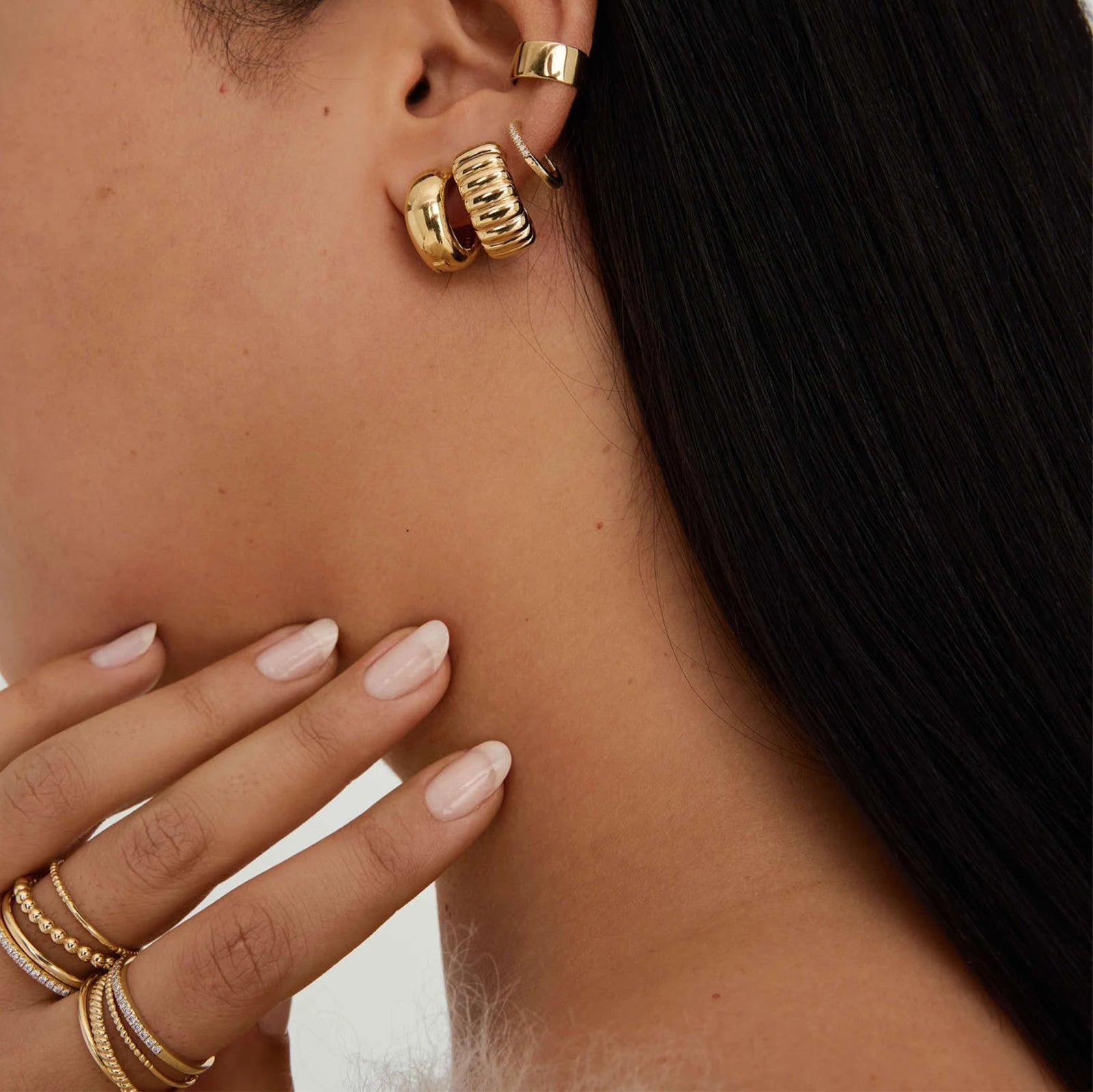 Nova Hoop Earrings - Ella Maison