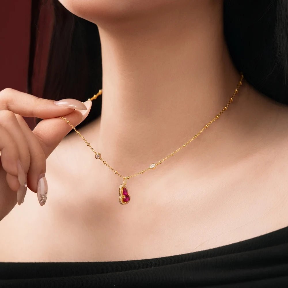 Ruby Necklace - Ella Maison