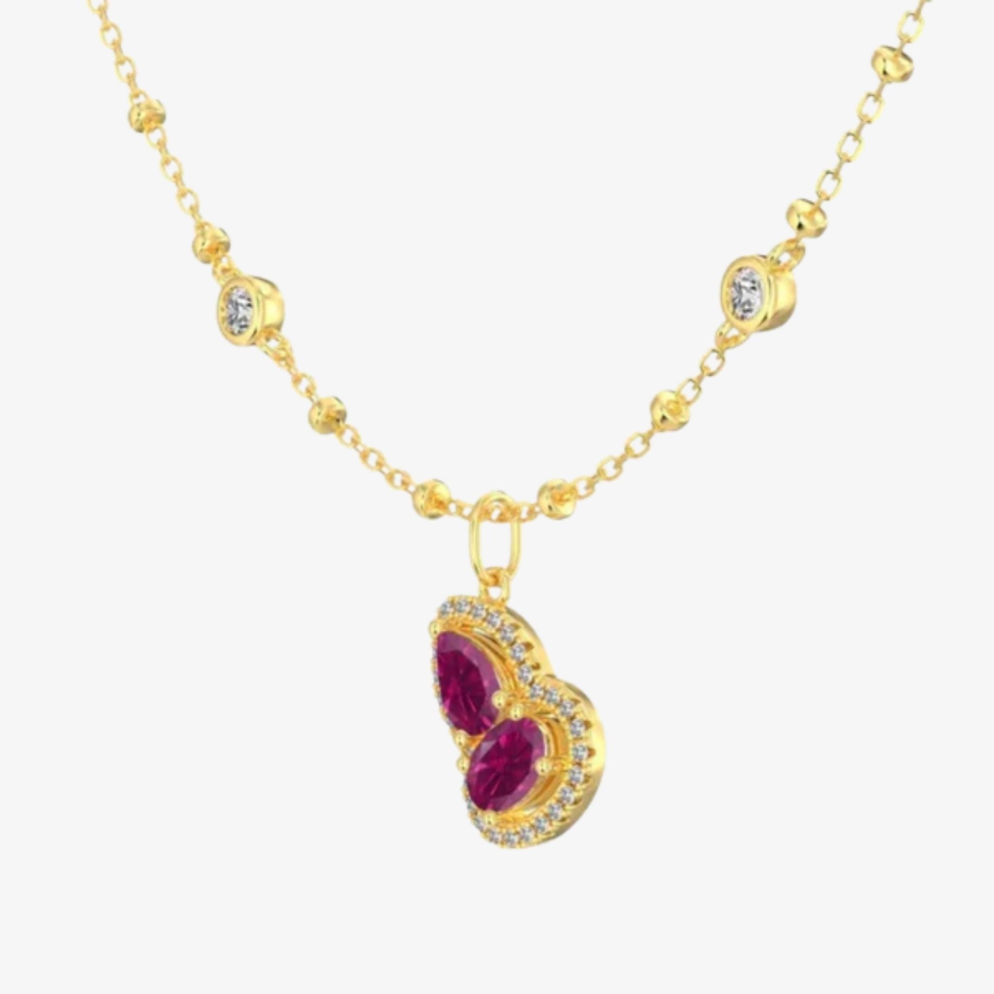 Ruby Necklace - Ella Maison